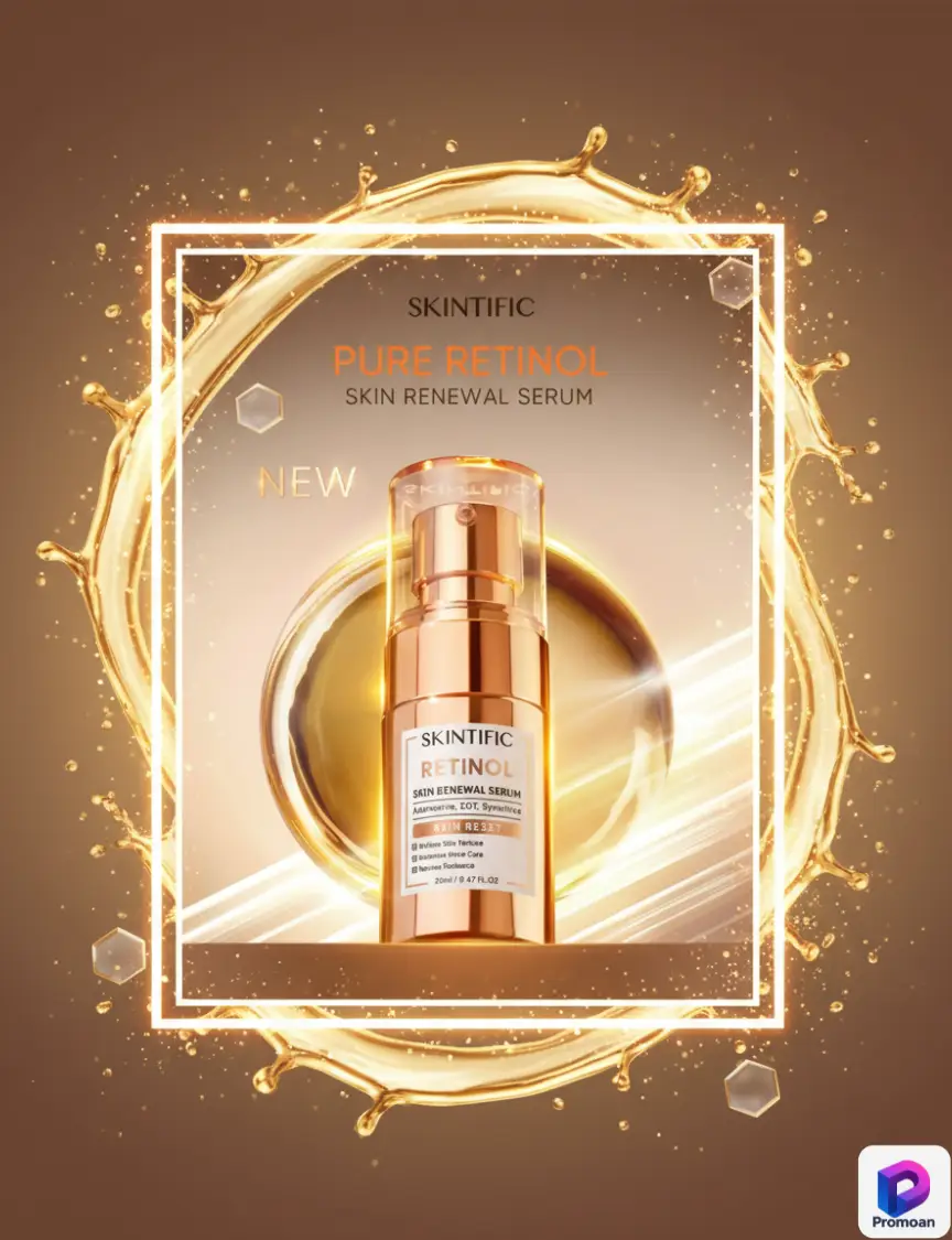 Promoan Rahasia Kulit Glowing Tanpa Bikin Kantong Bolong! 39 Promoan SKINTIFIC Retinol Skin Renewal Serum 20ml