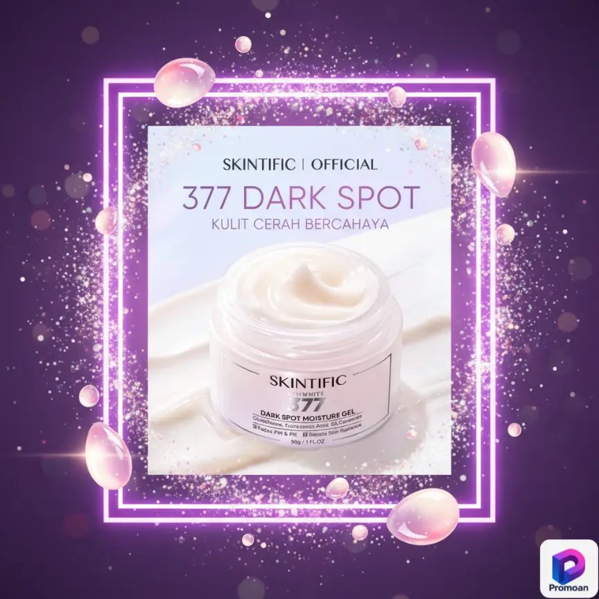 Promoan Rahasia Kulit Glowing Tanpa Bikin Kantong Bolong! 37 Promoan SKINTIFIC Symwhite 377 Dark Spot Moisturizer Gel 30g