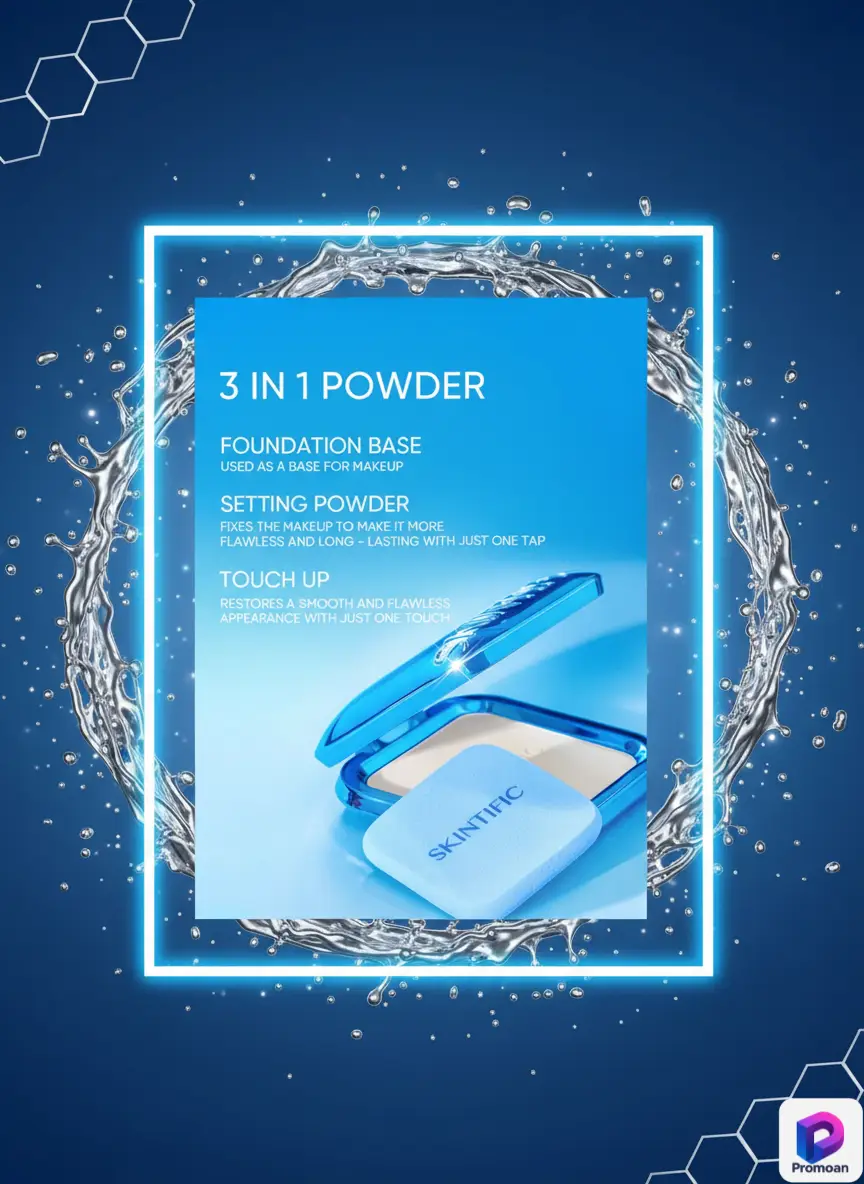 Promoan Rahasia Kulit Glowing Tanpa Bikin Kantong Bolong! 28 Promoan SKINTIFIC Ultra Cover Powder Foundation 9g