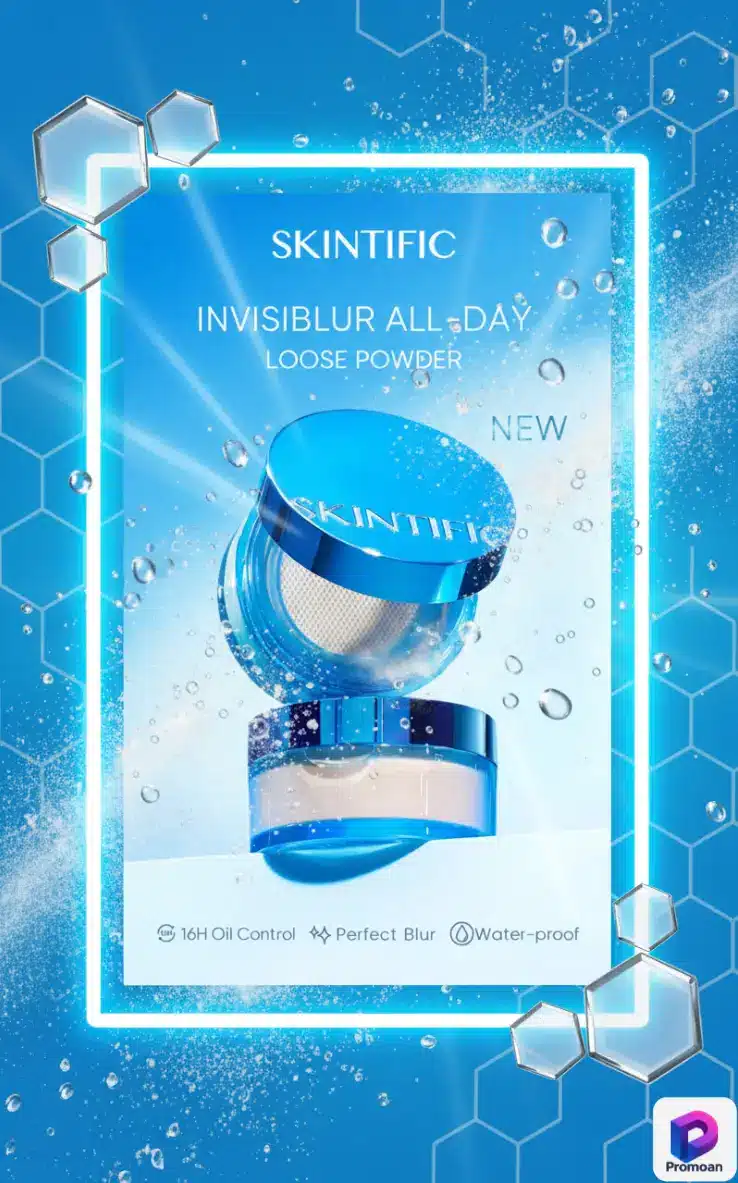 Promoan Rahasia Kulit Glowing Tanpa Bikin Kantong Bolong! 26 Promoan SKINTIFlC Invisiblur All Day Loose Powder