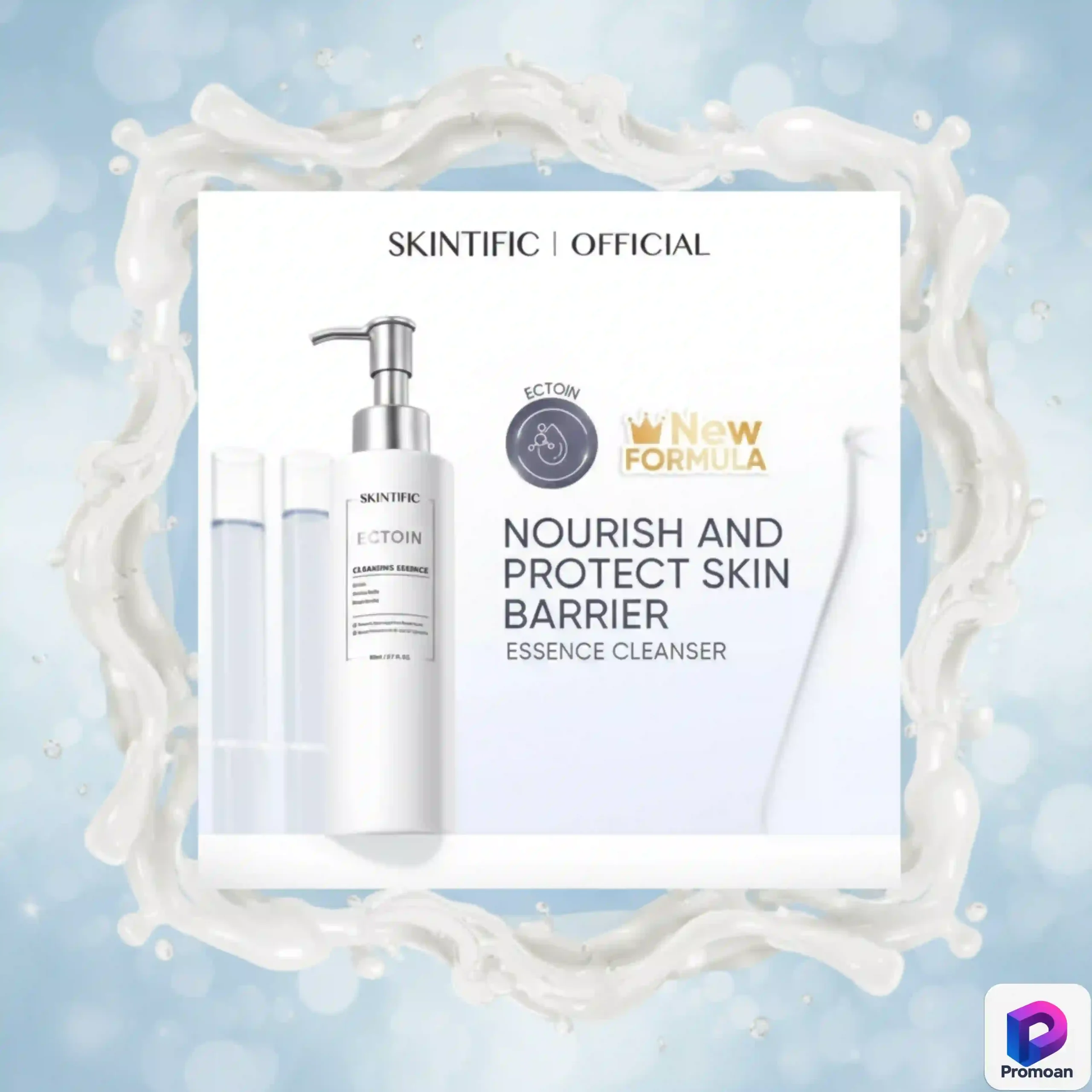 Promoan Rahasia Kulit Glowing Tanpa Bikin Kantong Bolong! 63 SKINTIFIC Ectoin Essence Cleanser 80ml scaled